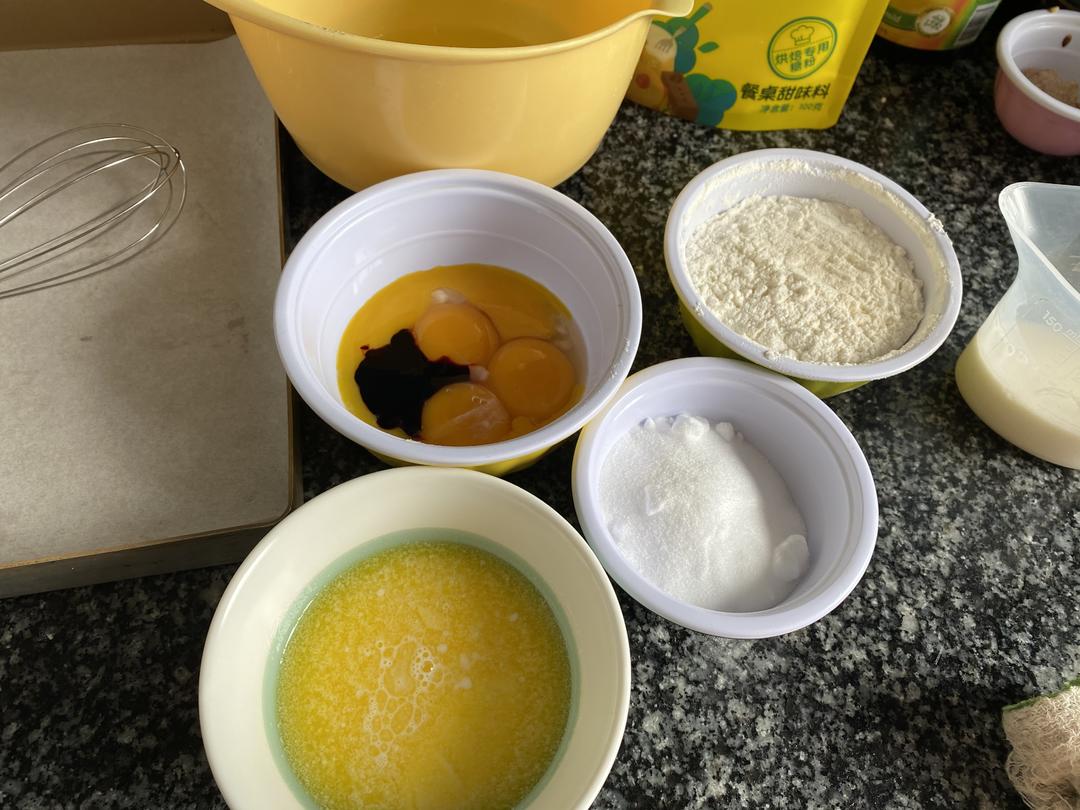 纯奶手撕吐司的做法 步骤1