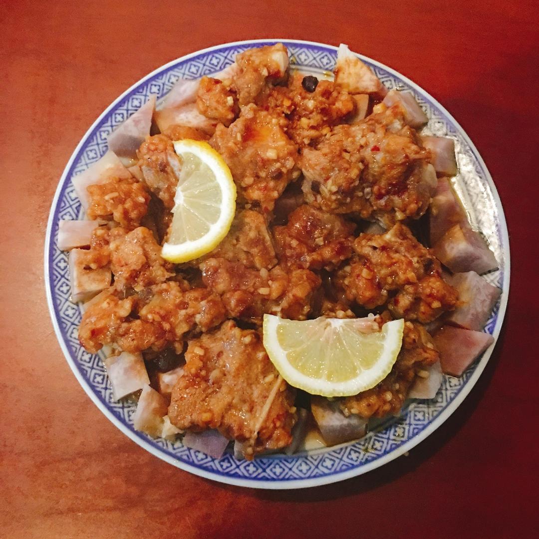 豉汁香芋蒸排骨