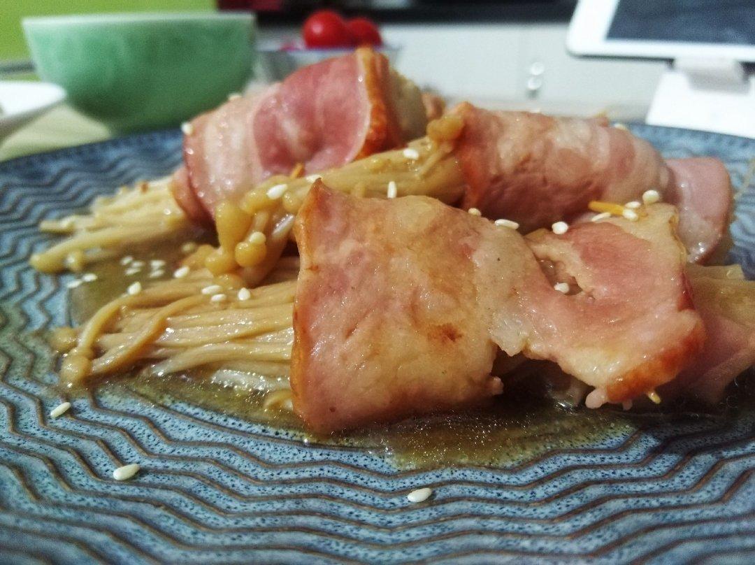 金针菇培根卷