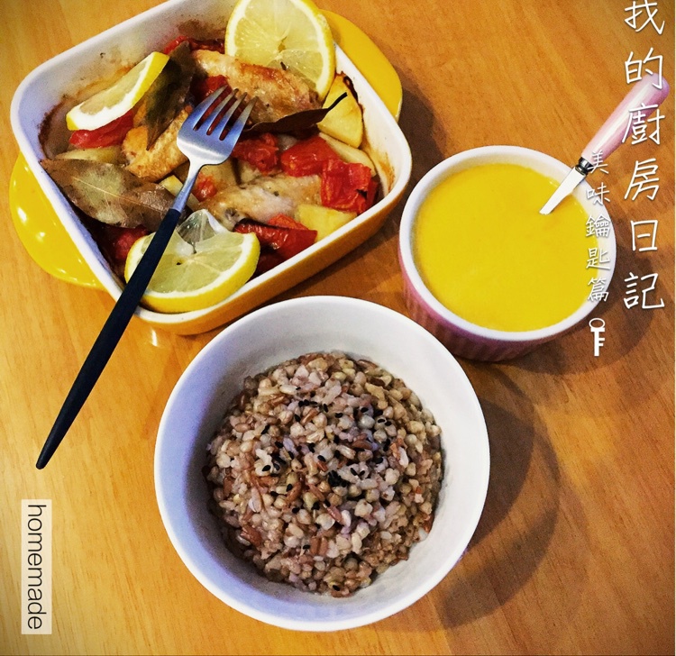柠香烤鸡