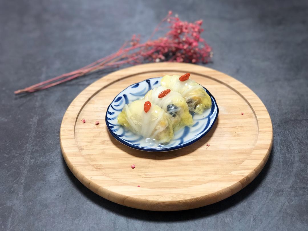 海参山药白菜卷