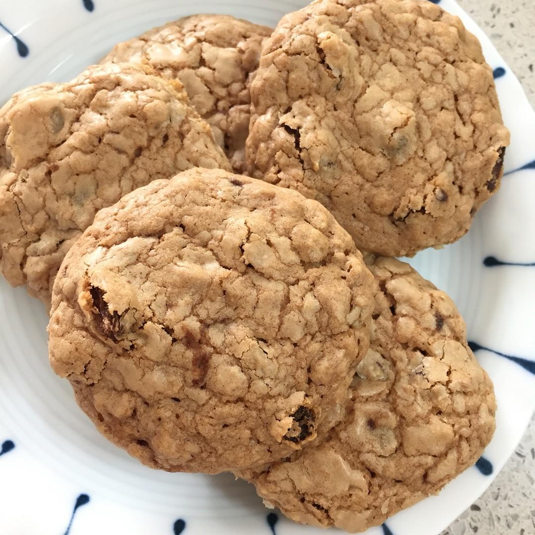燕麦葡萄干饼干
（君之版减糖油）