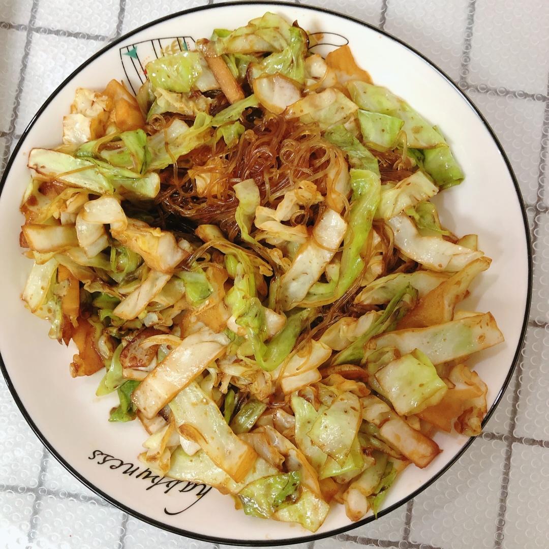 包菜粉丝（粉丝炒包菜）