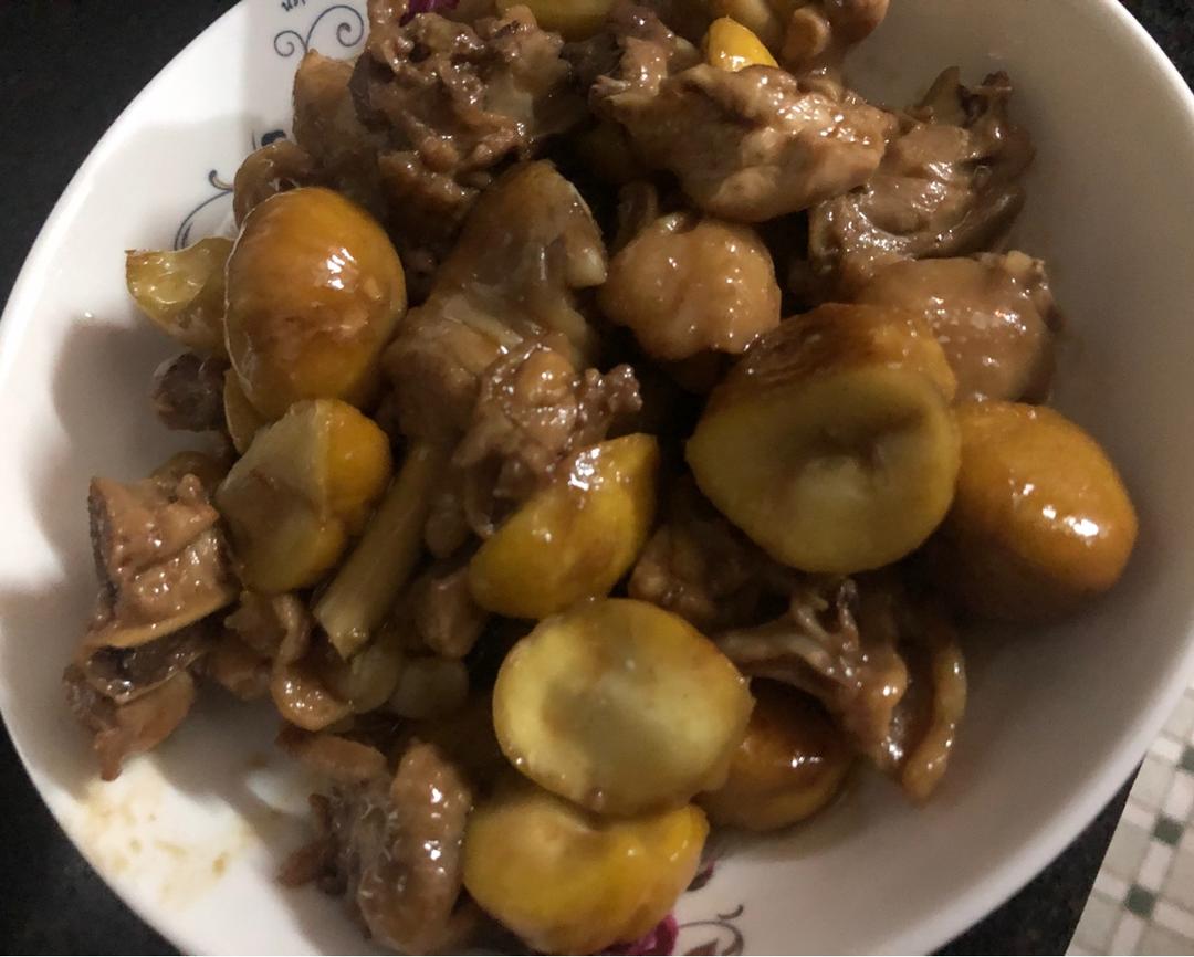 板栗烧鸡