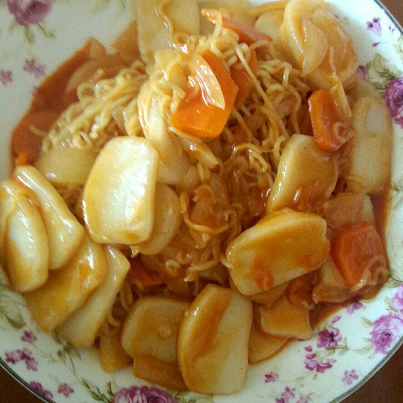 韩式辣炒年糕（or网红芝士套路之芝心年糕）