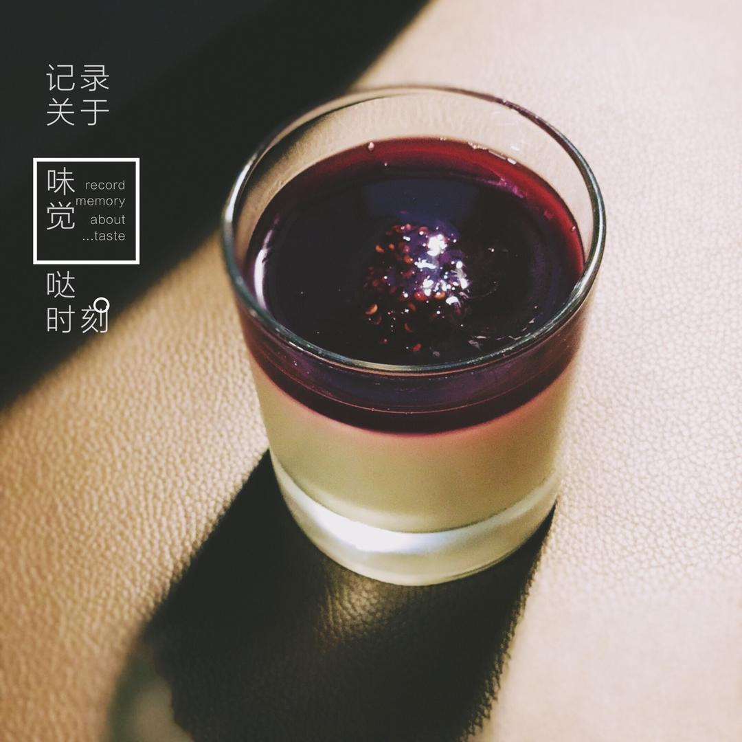 意式草莓覆盆子奶冻
