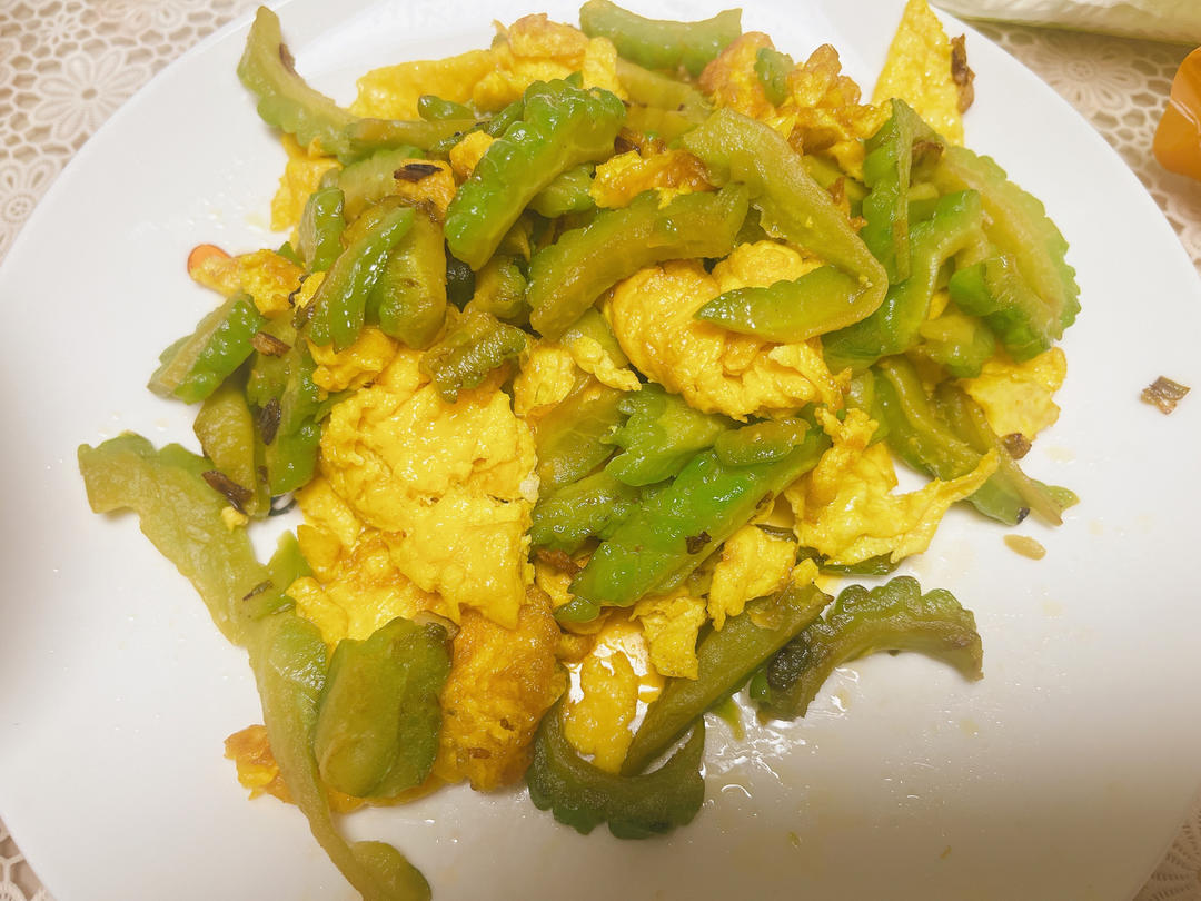 下火🔥菜苦瓜炒蛋