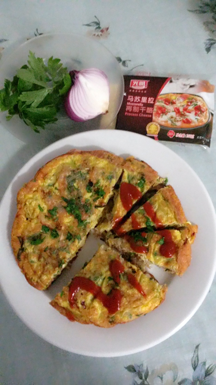 西班牙土豆煎蛋饼