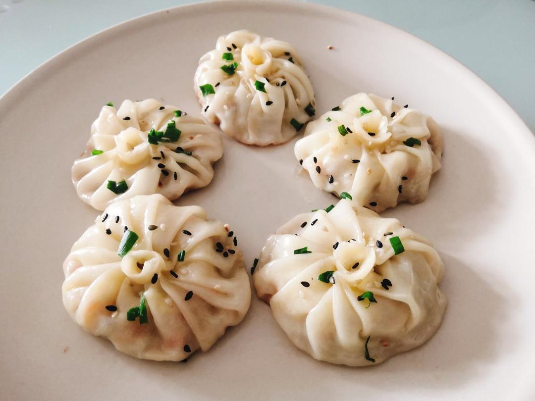 网红【水晶水煎包】一次就成功！