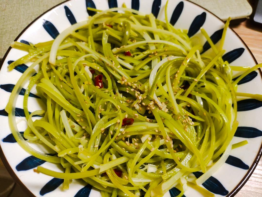 蒜苔的另类做法