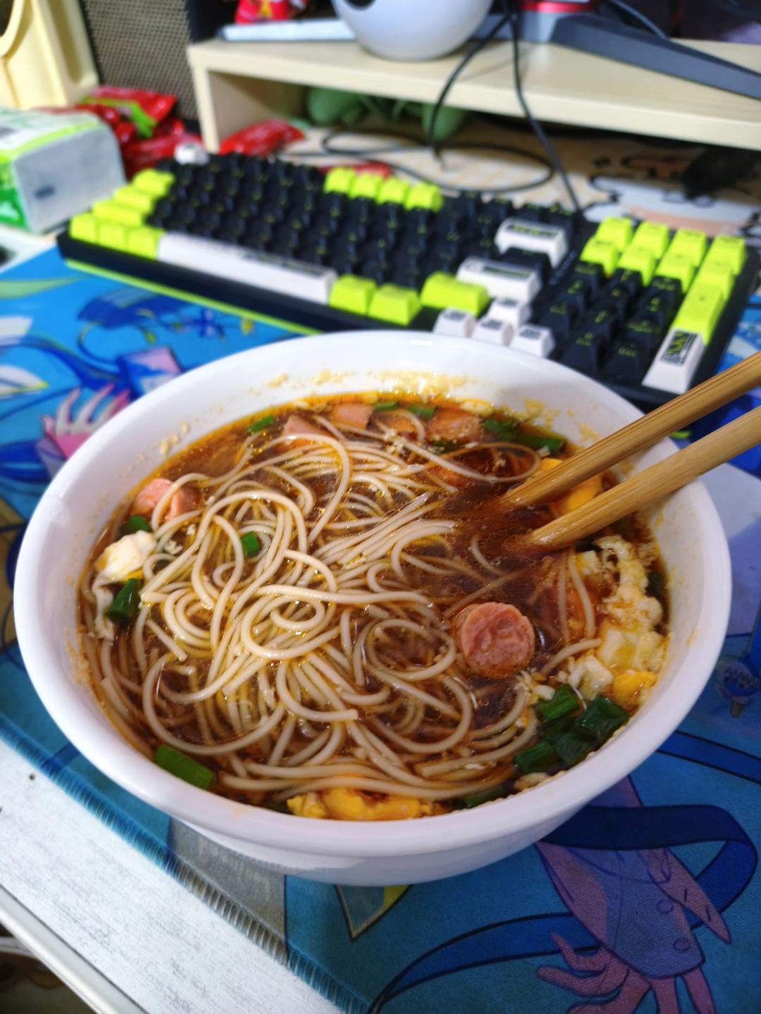 简单却鲜美的酱油面（传家面）