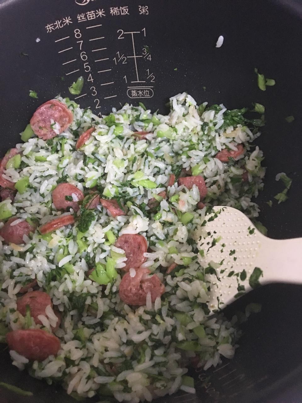 上海菜饭/上海咸酸饭（电饭煲版）