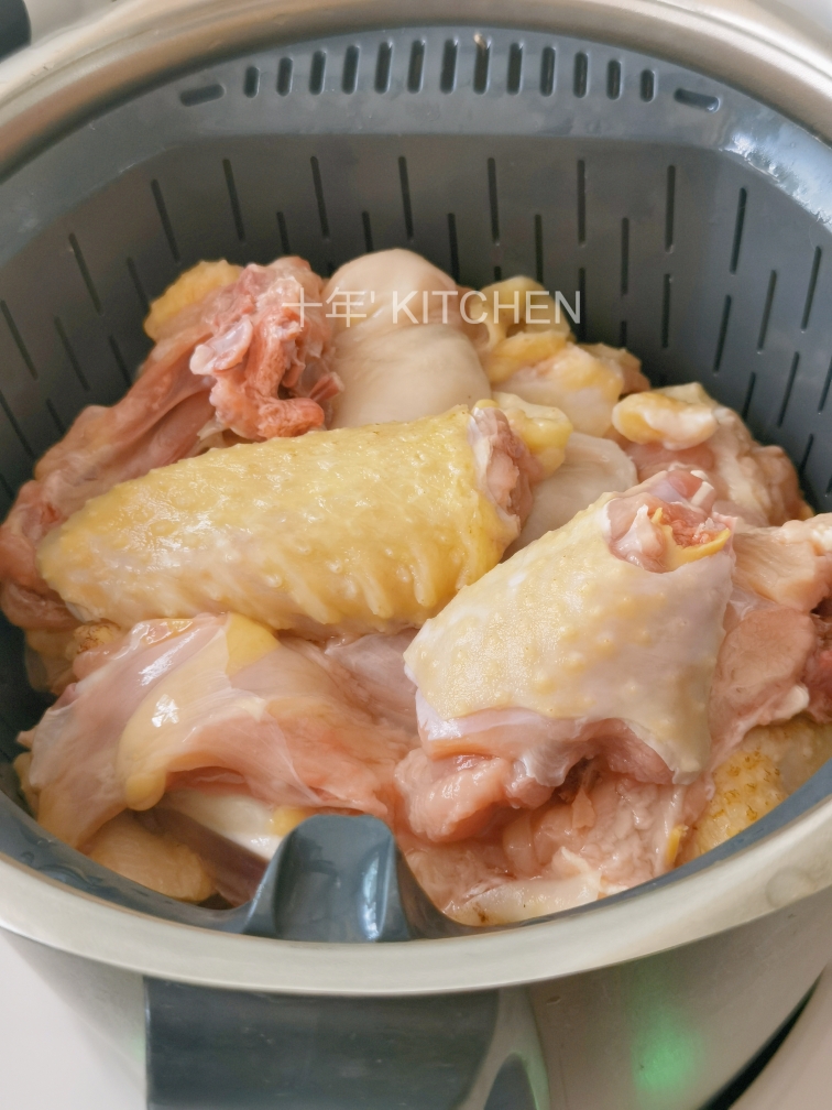 紫苏红烧鸡的做法 步骤1