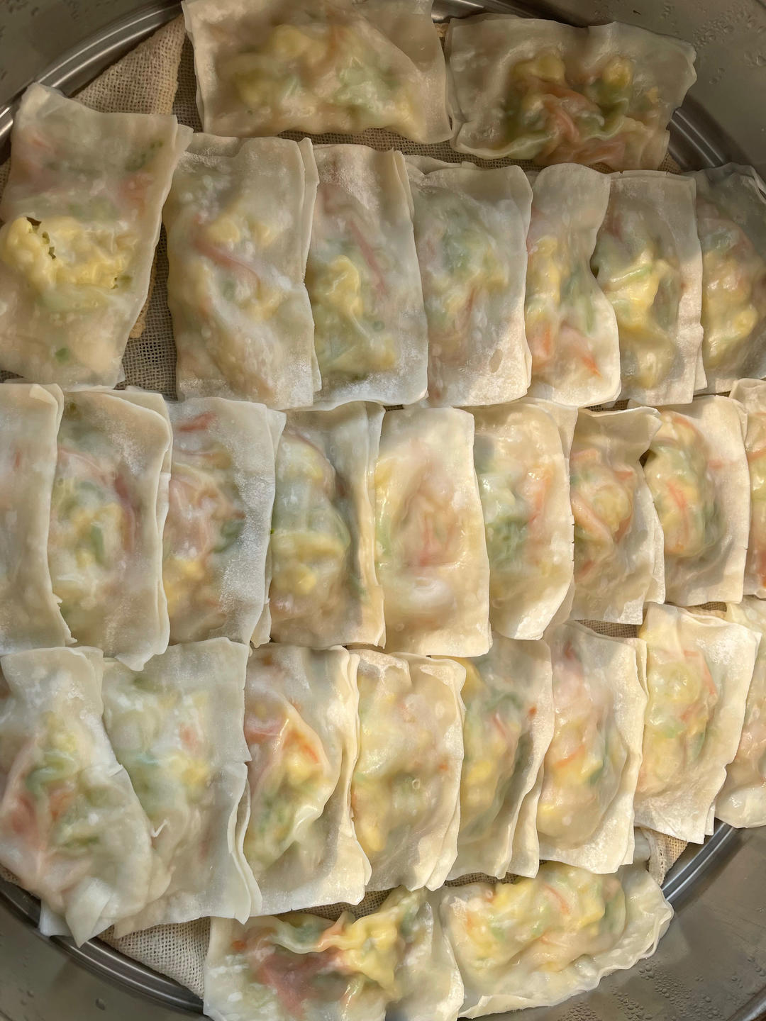 小白也可以做的西葫芦鸡蛋蒸饺（减脂）