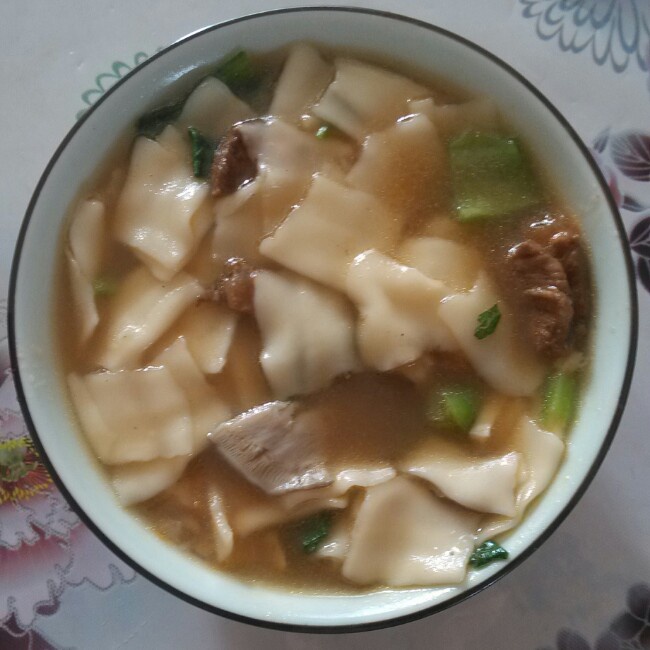 新疆汤饭（揪片子）附揪面片图解