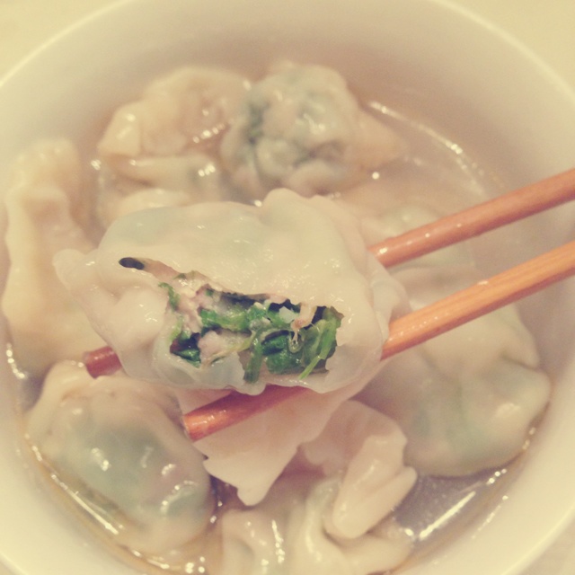 荠菜肉小馄饨