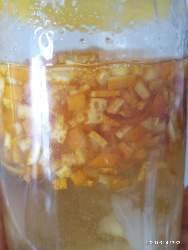 蜂蜜渍橙丁超级简单