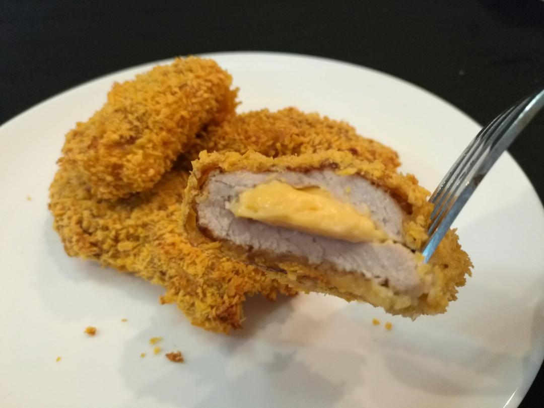 【曼食慢语】爆浆芝心猪排