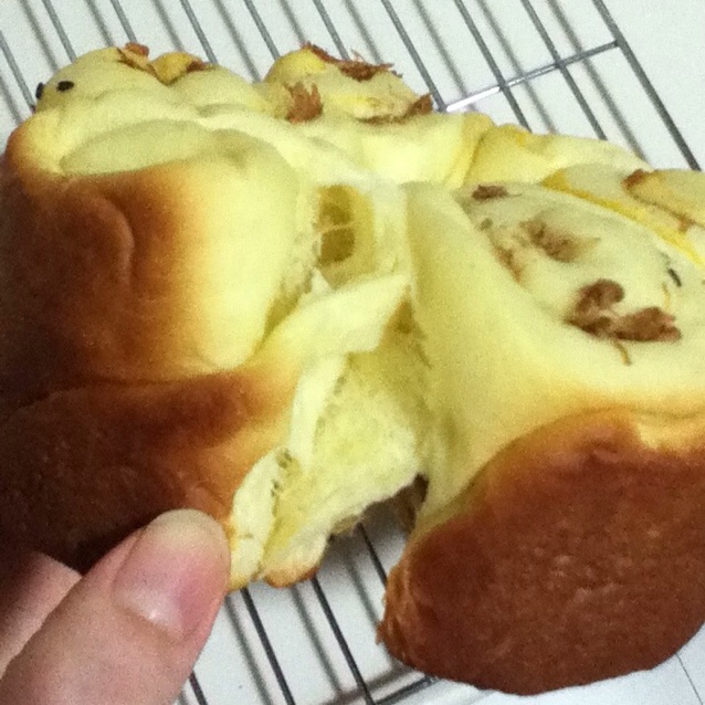 葱香肉松海苔面包卷（电饭锅版）