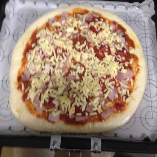 芝士培根火腿披萨Pizza