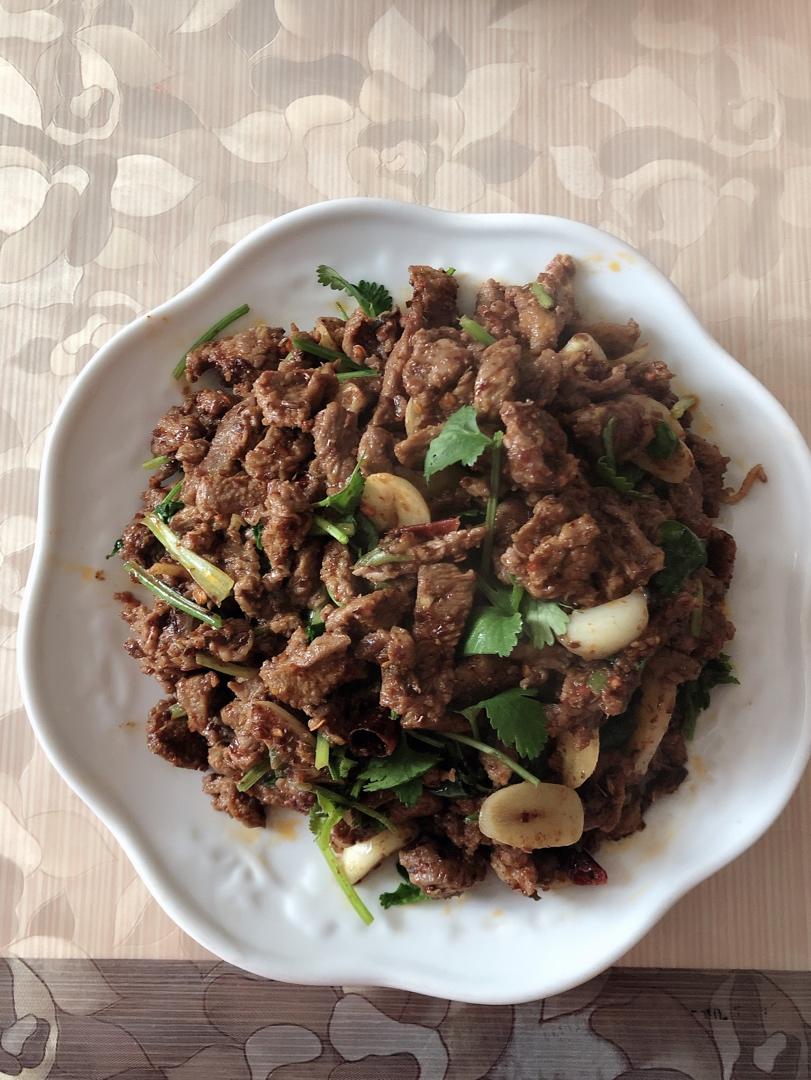 孜然羊肉(不柴不硬)