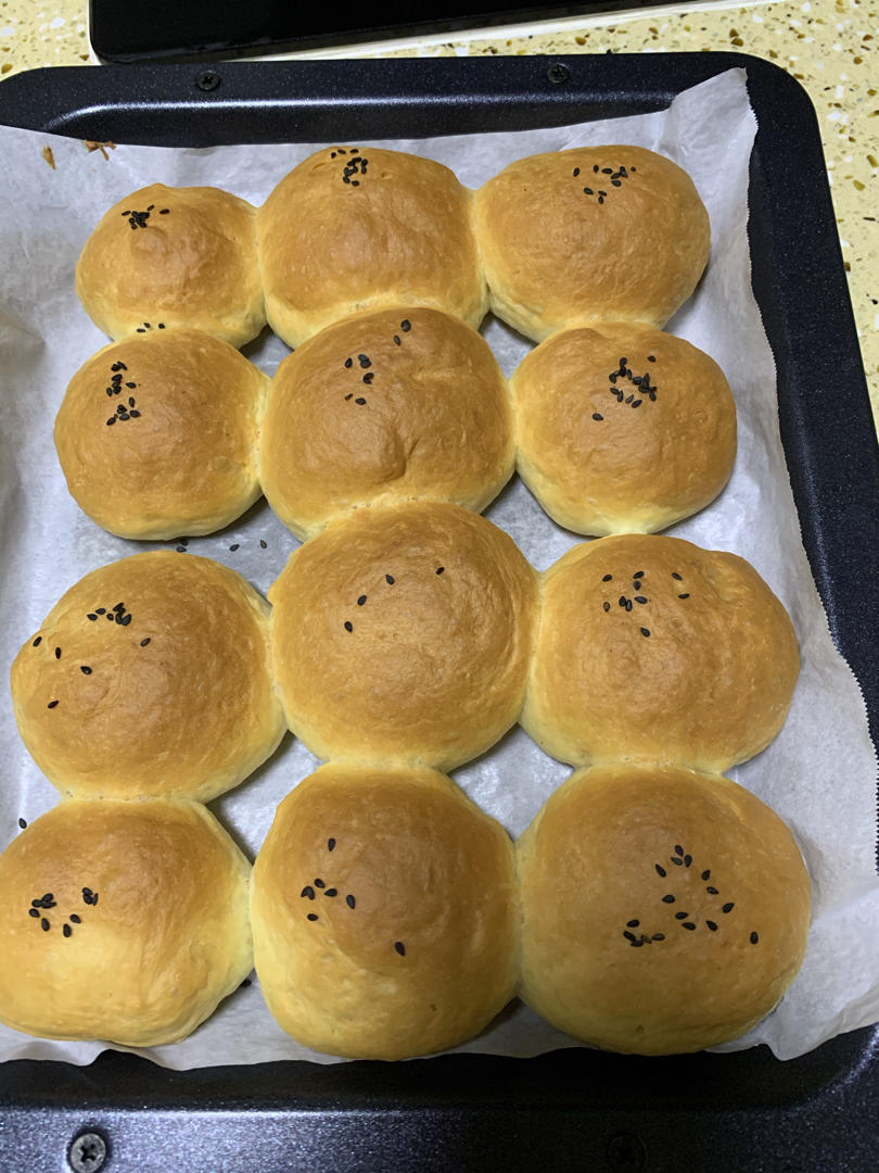 家用普通面粉制作早餐包