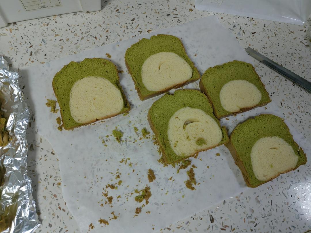 超级好吃的绿钻吐司