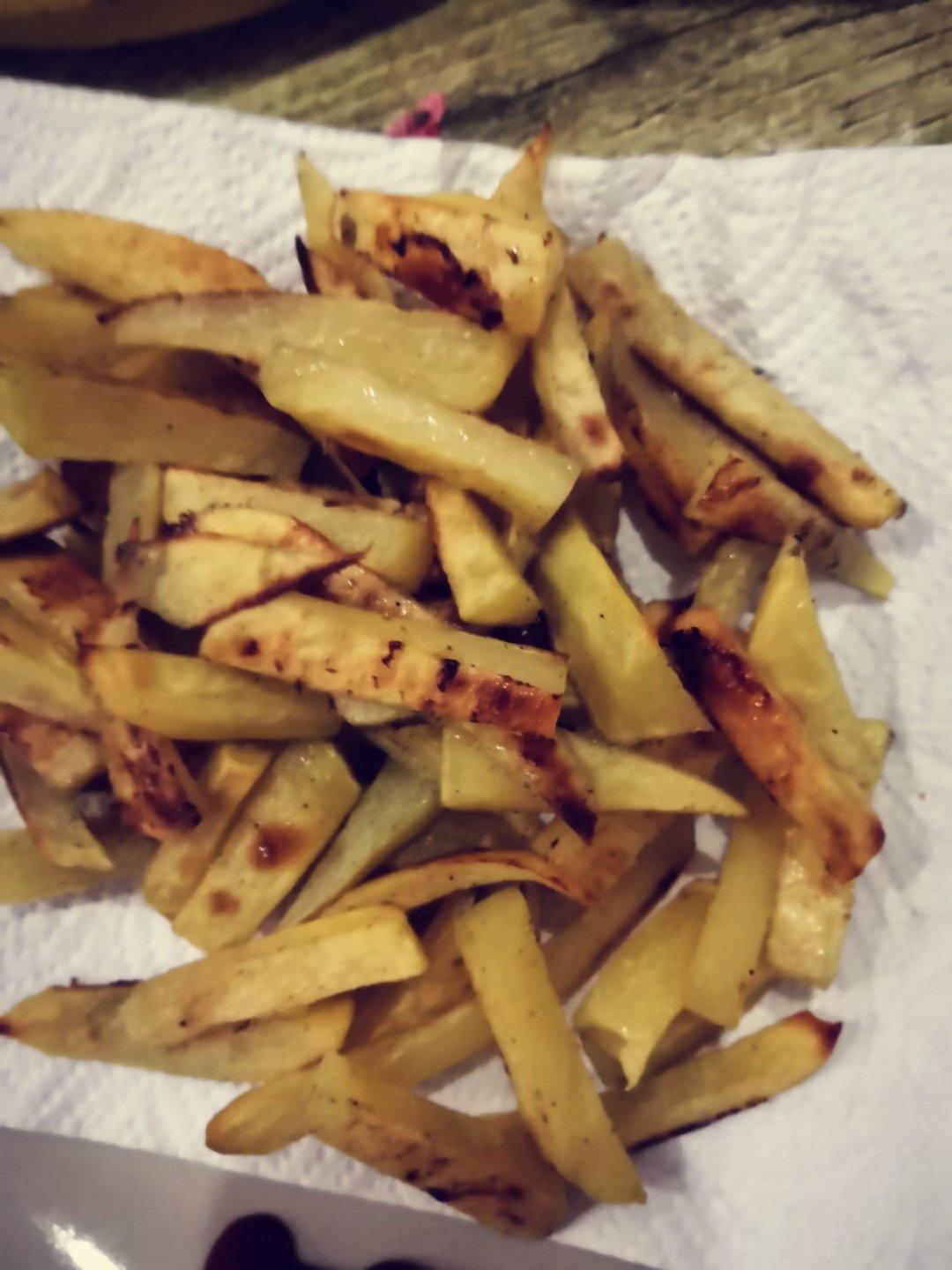 魔笛手烤薯条（烤箱版非油炸）