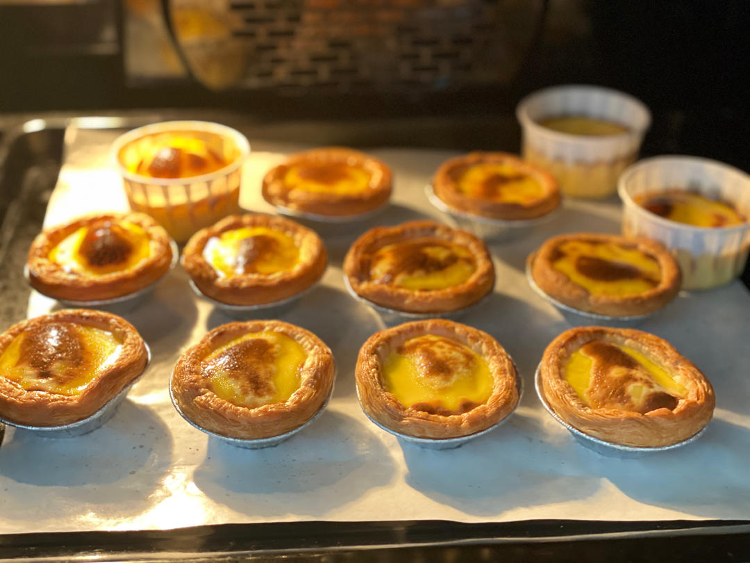 超嫩滑的葡式蛋挞(全蛋版)新手友好『秒杀KFC』