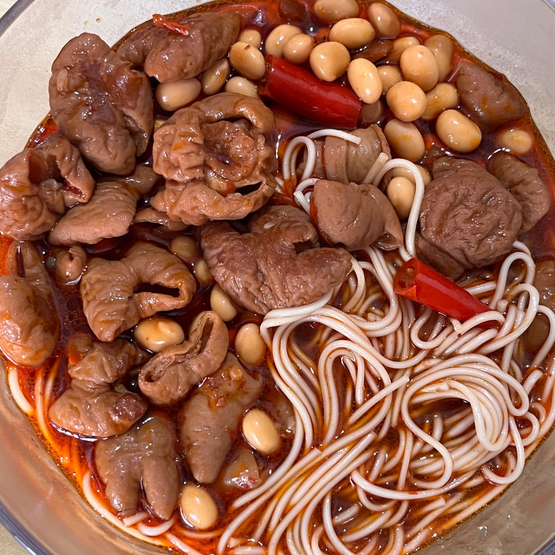 红烧肥肠（黄豆）川味