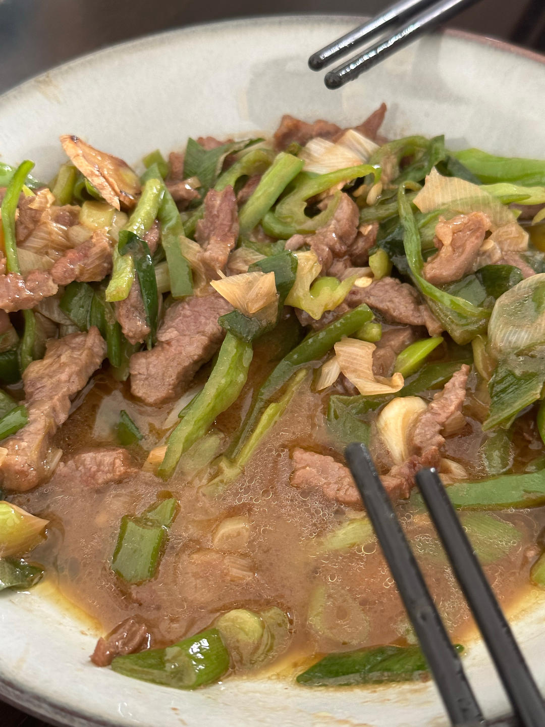 小炒牛肉丝