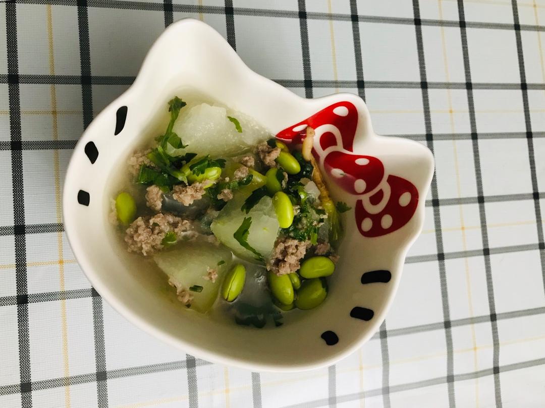 夏天不可错过的家常味--冬瓜丸子汤