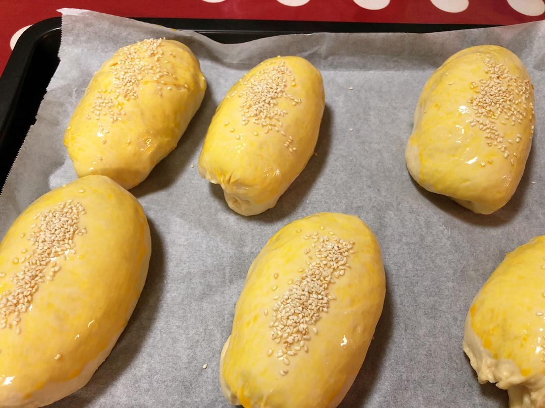 肉松沙拉酱面包（65度汤种）