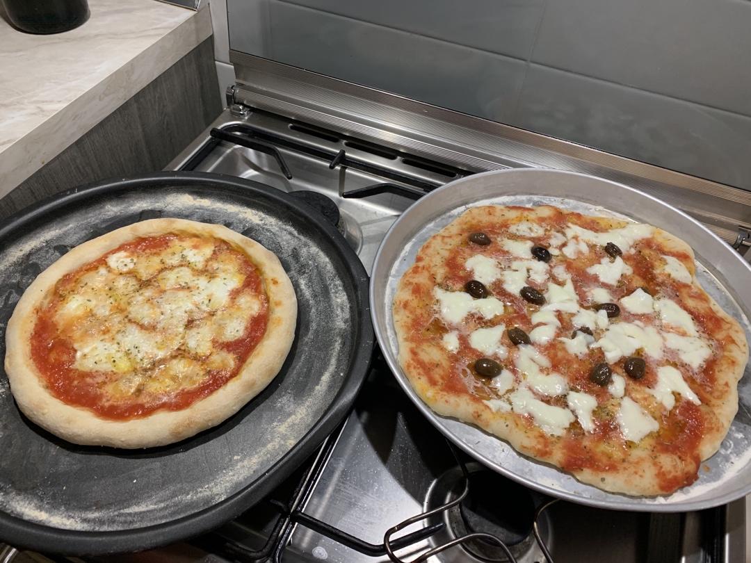 在Napoli学做披萨