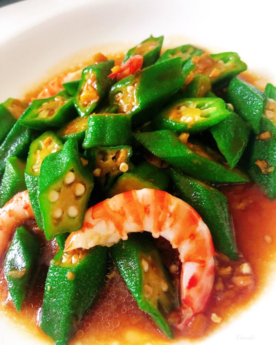 秋葵最好吃的做法，蒜香秋葵