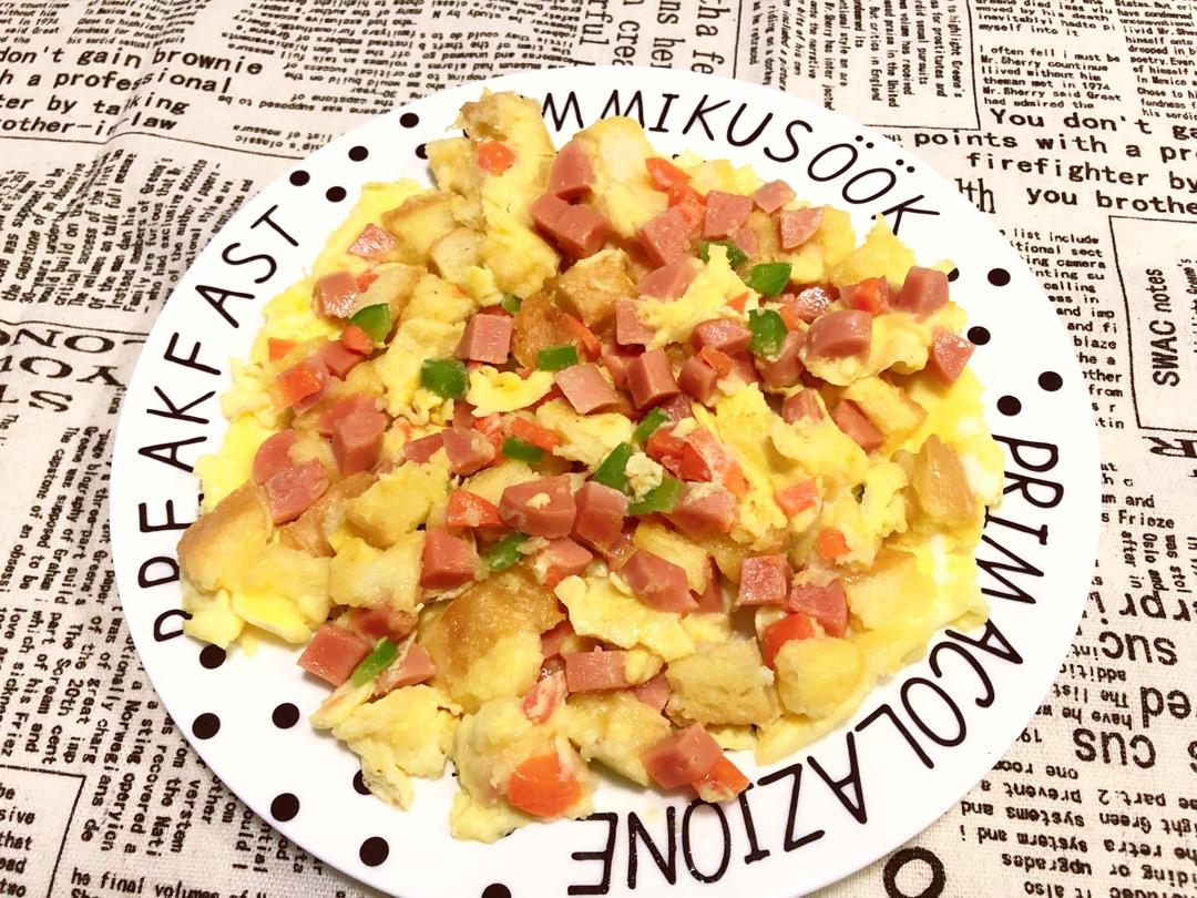 松软快手早餐饼