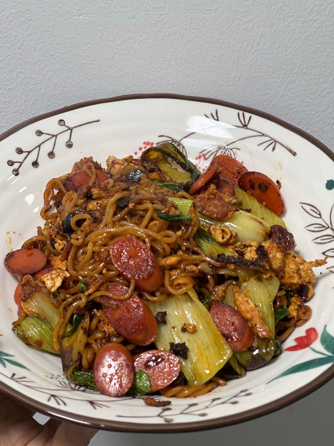 路边摊风味炒方便面