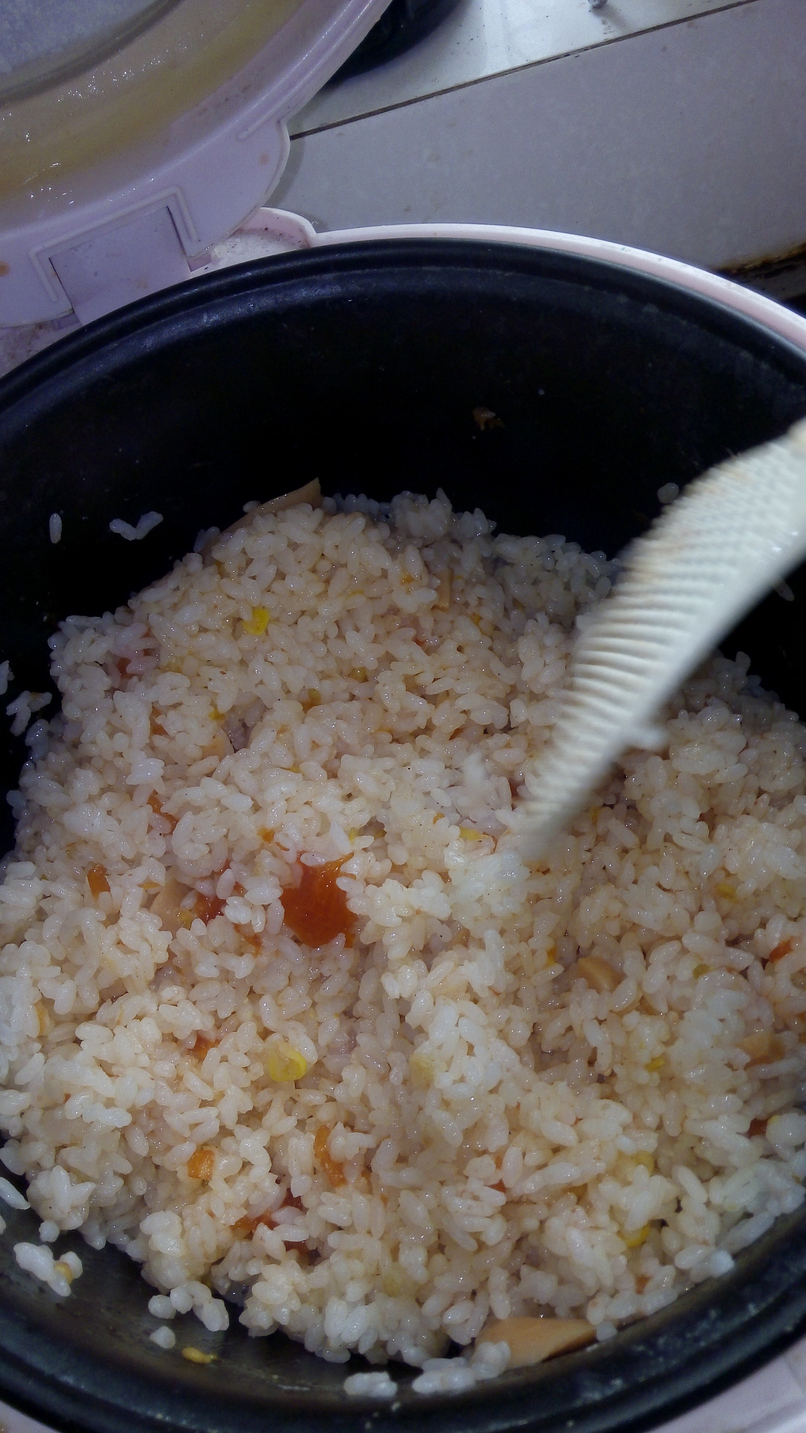 风靡美国华人网络的【电饭锅西红柿焖饭】