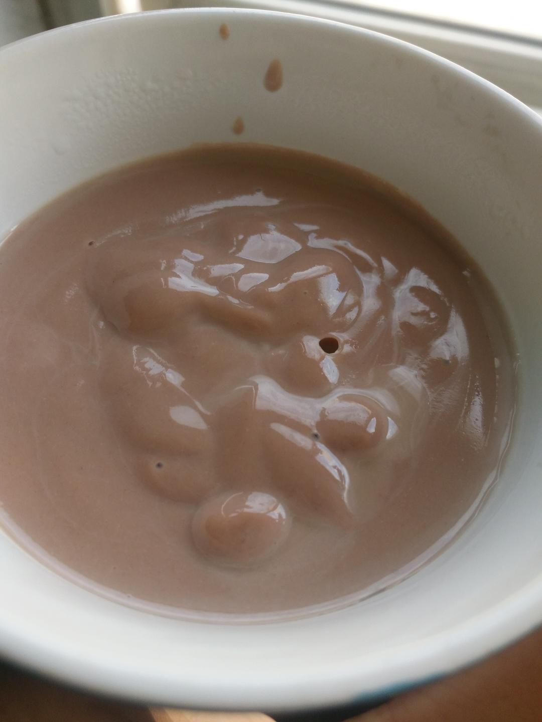 无需蒸烤的巧克力布丁