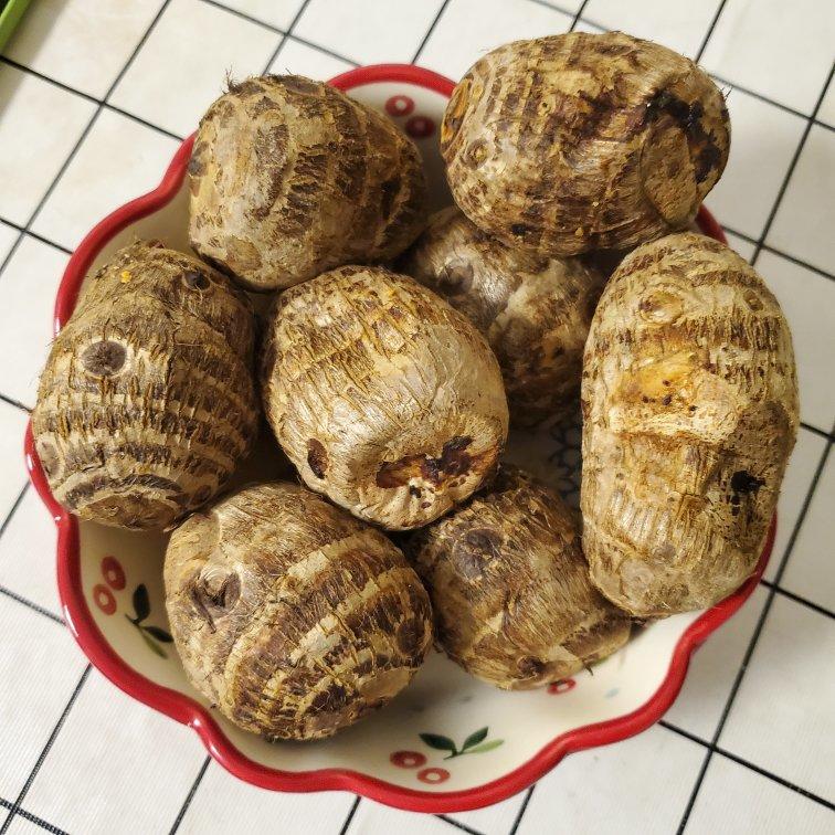 空气炸锅 烤小芋头