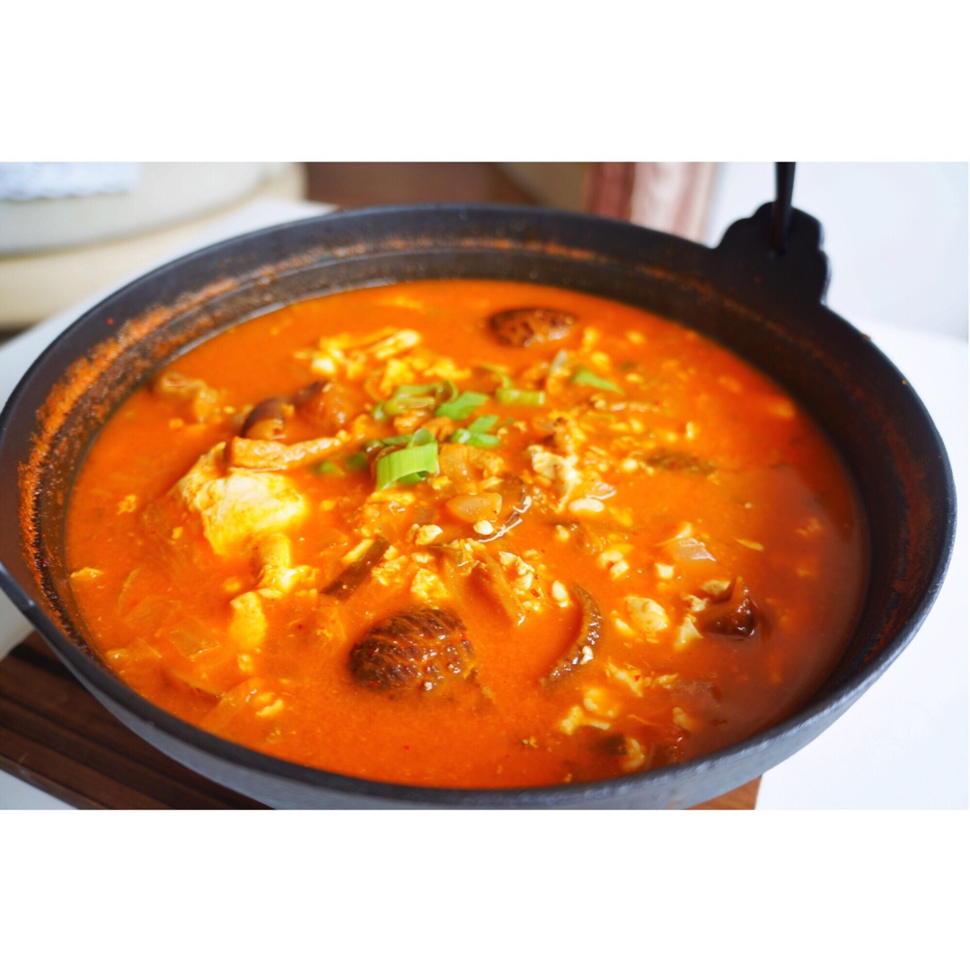 韩式豆腐锅 Korean Tofu Hotpot