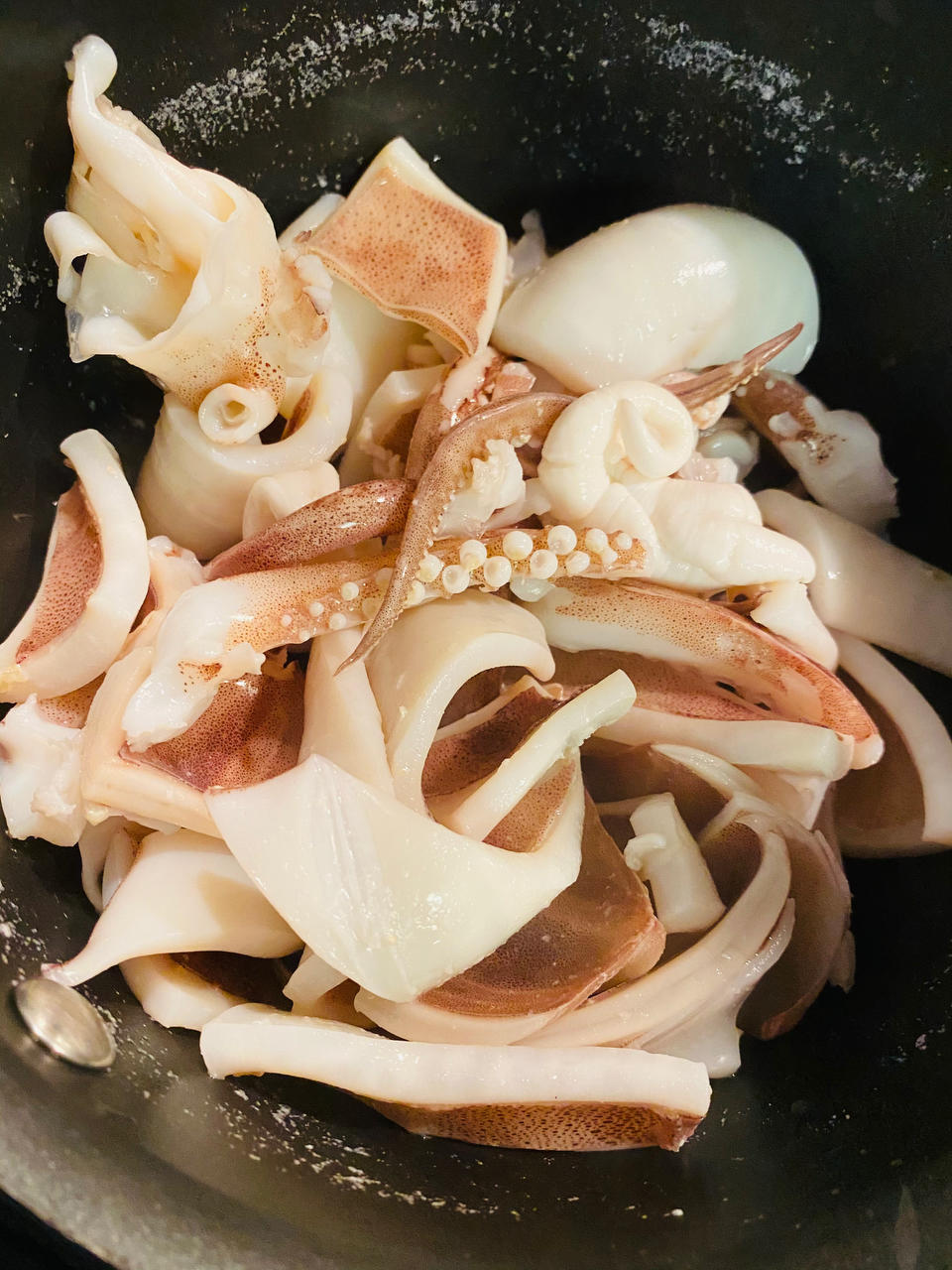 快手十分钟辣炒鱿鱼