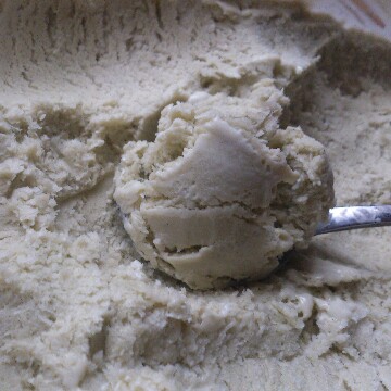 抹茶白巧冰淇淋