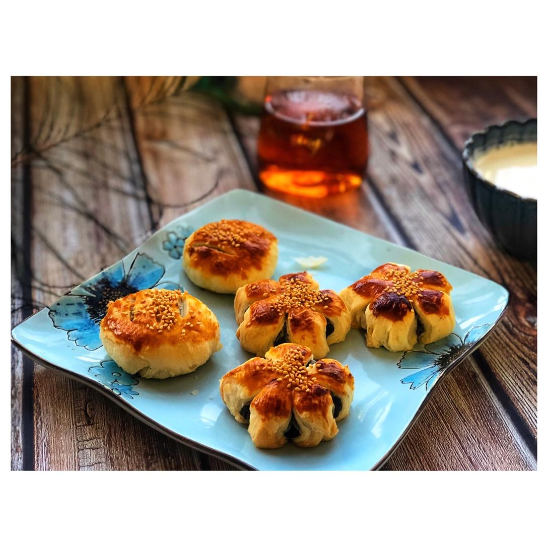 芝麻花生香酥饼（植物油版）