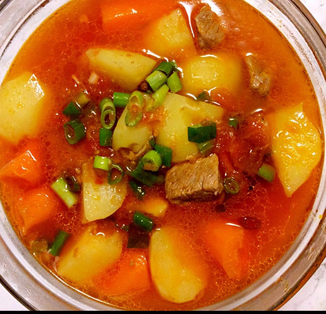 西红柿牛腩