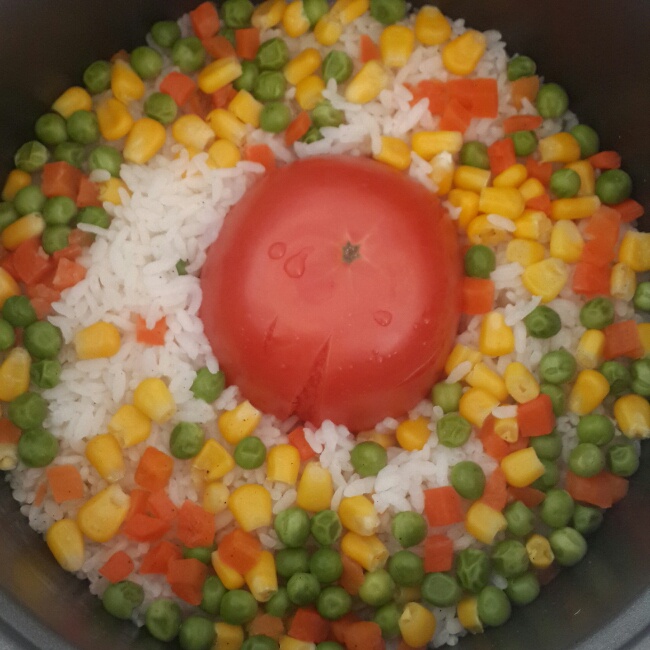 一整个西红柿饭~