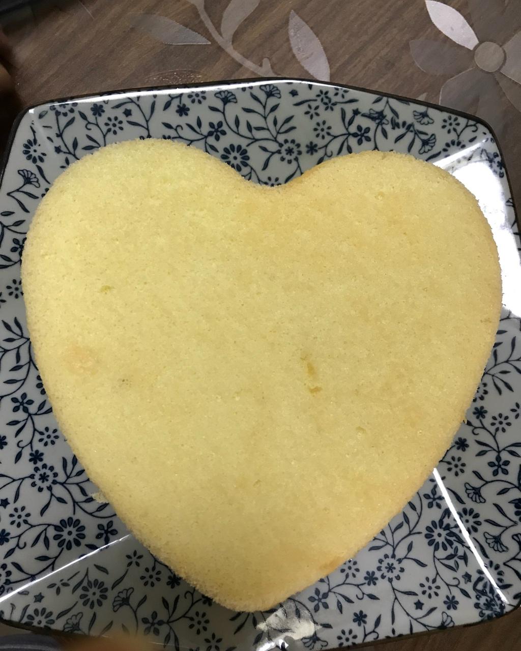 6寸原味戚风蛋糕