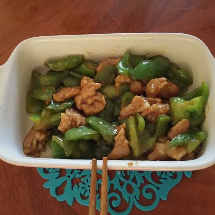 青椒炒肉