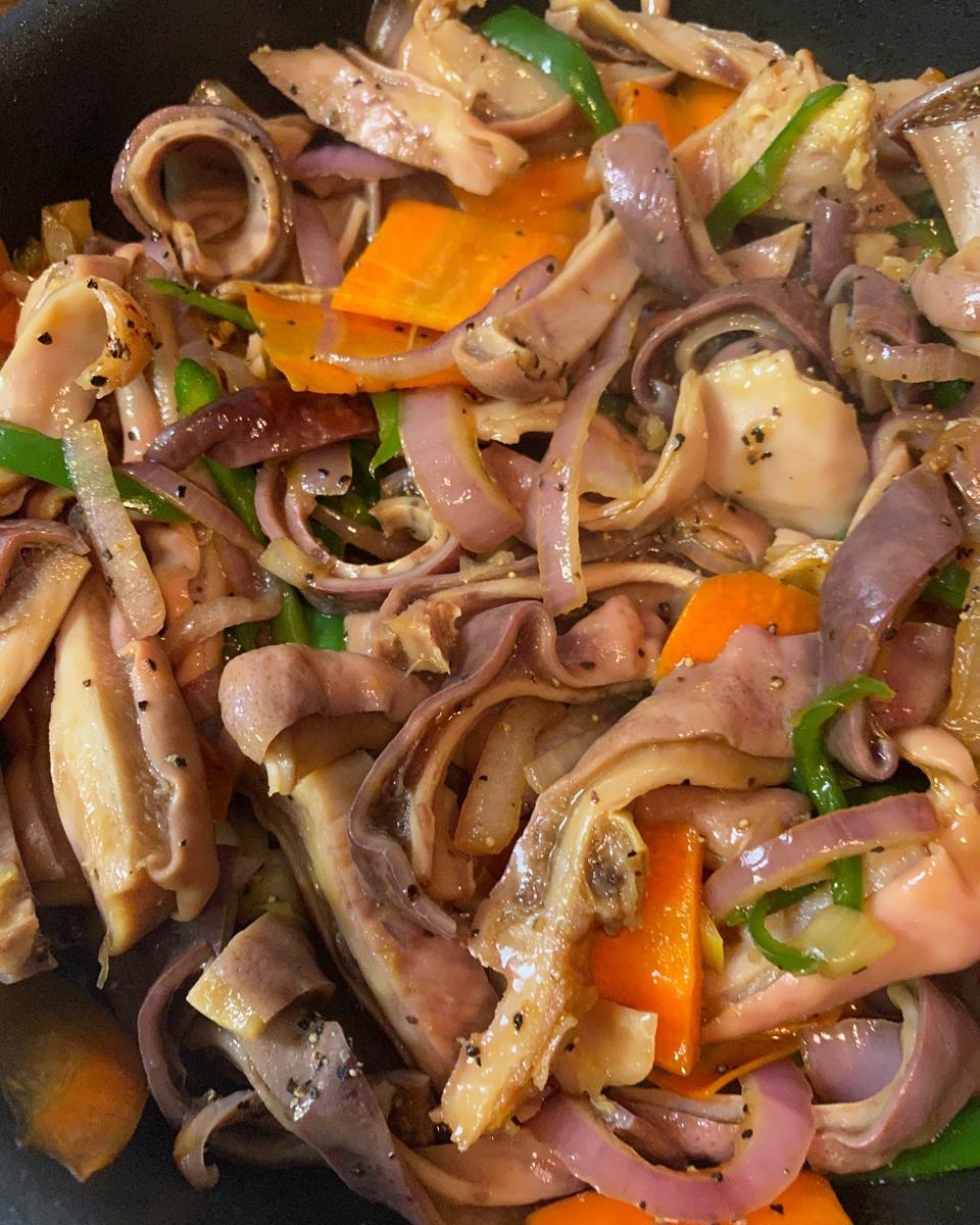 pinkdudu78做的米饭杀手-爆炒猪肚