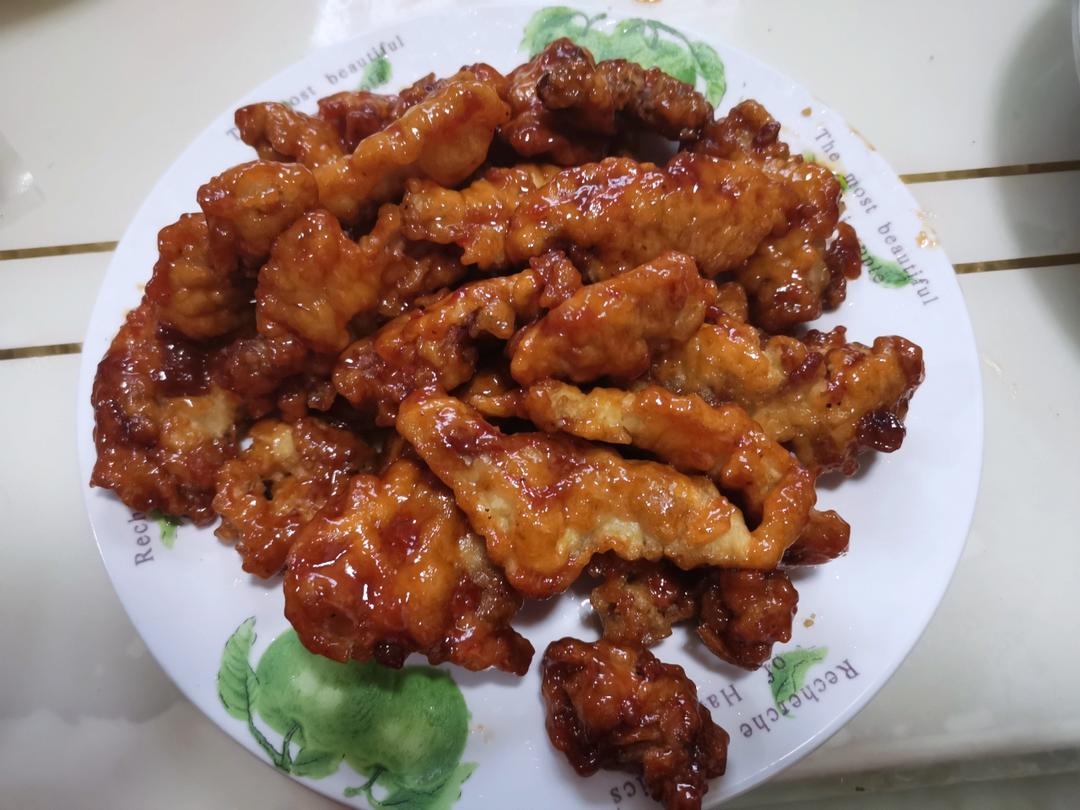 饭店里面糖醋里脊凭什么那么好吃，你看你也行